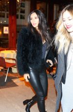 SHAY MITCHELL Out for Dinner in New York 02/15/2017