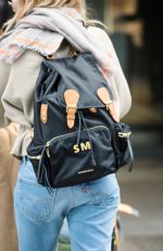 SIENNA MILLER at Heathrow Airport in London 02/15/2017