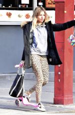 SIENNA MILLER Out and About in New York 02/21/2017