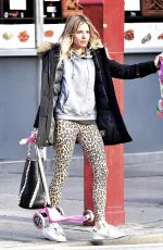 SIENNA MILLER Out and About in New York 02/21/2017