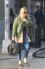 SIENNA MILLER Out in New York 02/08/2017