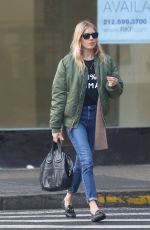 SIENNA MILLER Out in New York 02/08/2017