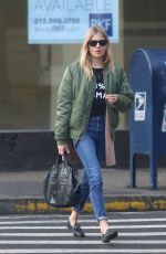 SIENNA MILLER Out in New York 02/08/2017