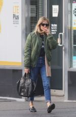 SIENNA MILLER Out in New York 02/08/2017