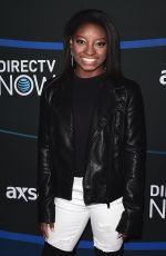 SIMONE BILES at 2017 Directv Now Super Saturday Night Concert in Houston 02/04/2017