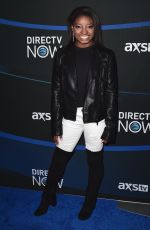 SIMONE BILES at 2017 Directv Now Super Saturday Night Concert in Houston 02/04/2017