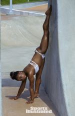 SIMONE BILES in SI Swimsuit Edition 2017