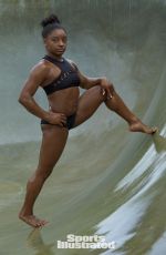 SIMONE BILES in SI Swimsuit Edition 2017