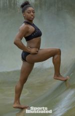 SIMONE BILES in SI Swimsuit Edition 2017