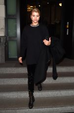 SOFIA RICHIE Leaves Her Hotel in Milan 02/25/2017