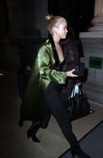 SOFIA RICHIE Night Out in Milan 02/24/2017