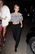 SOFIA RICHIE Night Out in Milan 02/26/2017