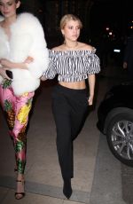 SOFIA RICHIE Night Out in Milan 02/26/2017