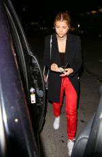 SOFIA RICHIE Out for Dinner in Los Angeles 01/31/2017