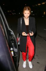SOFIA RICHIE Out for Dinner in Los Angeles 01/31/2017