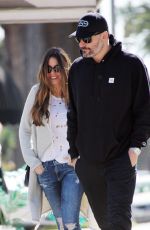 SOFIA VERGARA and Joe Manganiello Out for for Llunch in Los Angeles 02/13/2017