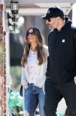 SOFIA VERGARA and Joe Manganiello Out for for Llunch in Los Angeles 02/13/2017