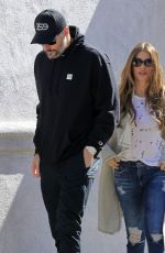 SOFIA VERGARA and Joe Manganiello Out for for Llunch in Los Angeles 02/13/2017