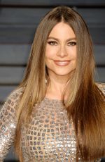 SOFIA VERGARA at 2017 Vanity Fair Oscar Party in Beverly Hills 02/26/2017