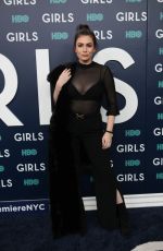 SOPHIE SIMMONS at ‘Girls’ Premiere in New York 02/02/2017