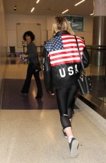 SOPHIE TURNER at LAX Airport in Los Angeles 02/08/2017