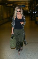 STACY FERGIE FERGUSON at LAX Airport in Los Angeles 02/21/2017
