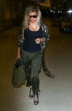 STACY FERGIE FERGUSON at LAX Airport in Los Angeles 02/21/2017