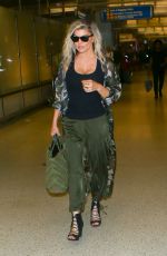 STACY FERGIE FERGUSON at LAX Airport in Los Angeles 02/21/2017