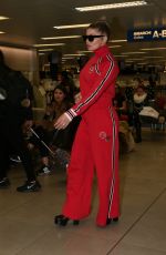 STACY FERGIE FERGUSON at Linate Airport in Milan 02/25/2017