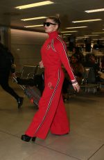STACY FERGIE FERGUSON at Linate Airport in Milan 02/25/2017