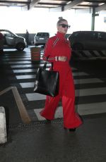 STACY FERGIE FERGUSON at Linate Airport in Milan 02/25/2017