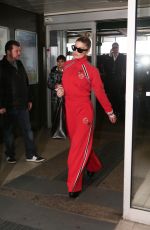 STACY FERGIE FERGUSON at Linate Airport in Milan 02/25/2017