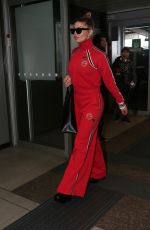 STACY FERGIE FERGUSON at Linate Airport in Milan 02/25/2017