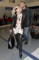 STACY FERGIE FERGUSON at Los Angeles International Airport 02/06/2017