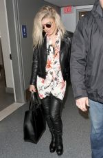 STACY FERGIE FERGUSON at Los Angeles International Airport 02/06/2017