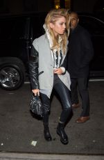 STELLA MAXWELL Arrives at STK for SNL Afterparty in New York 02/04/2017