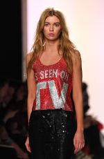 STELLA MAXWELL at Jremy Scott Fashion Show in New York 02/10/2017