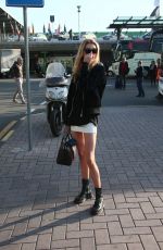 STELLA MAXWELL at Linate Airport in Milan 02/21/2017