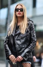 STELLA MAXWELL Out adn About in London 02/19/2017