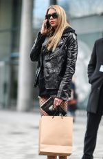 STELLA MAXWELL Out adn About in London 02/19/2017