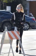 STELLA MAXWELL Out and About in West Hollywood 02/13/2017