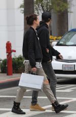 STEPHANIE CORNELIUSSEN Out Shopping in Los Angeles 02/21/2017