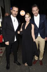 STEPHANIE WARING at San Carlo Restaurant in Manchester 02/18/2107