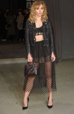 SUKI WATERHOUSE at Burberry Fashin Show at London Fashion Week 02/20/2017