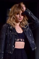 SUKI WATERHOUSE at Burberry Fashin Show at London Fashion Week 02/20/2017
