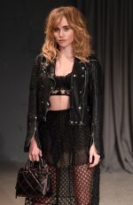 SUKI WATERHOUSE at Burberry Fashin Show at London Fashion Week 02/20/2017