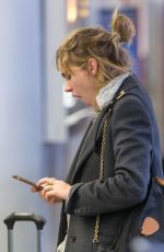 SUKI WATERHOUSE at Tegel Airport in Berlin 02/12/2017