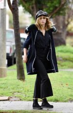 SUKI WATERHOUSE Heading to Audition for a New Movie Role in Los Angeles 02/06/2017