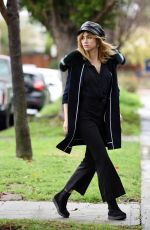 SUKI WATERHOUSE Heading to Audition for a New Movie Role in Los Angeles 02/06/2017