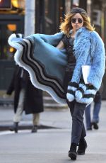 SUKI WATERHOUSE Out and About in New York 02/02/2017